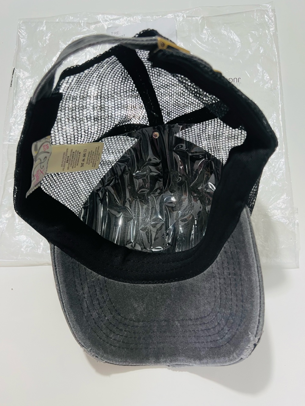 FREE PEOPLE Saltwater Washed Trucker Hat - OS - Picture 5 of 8